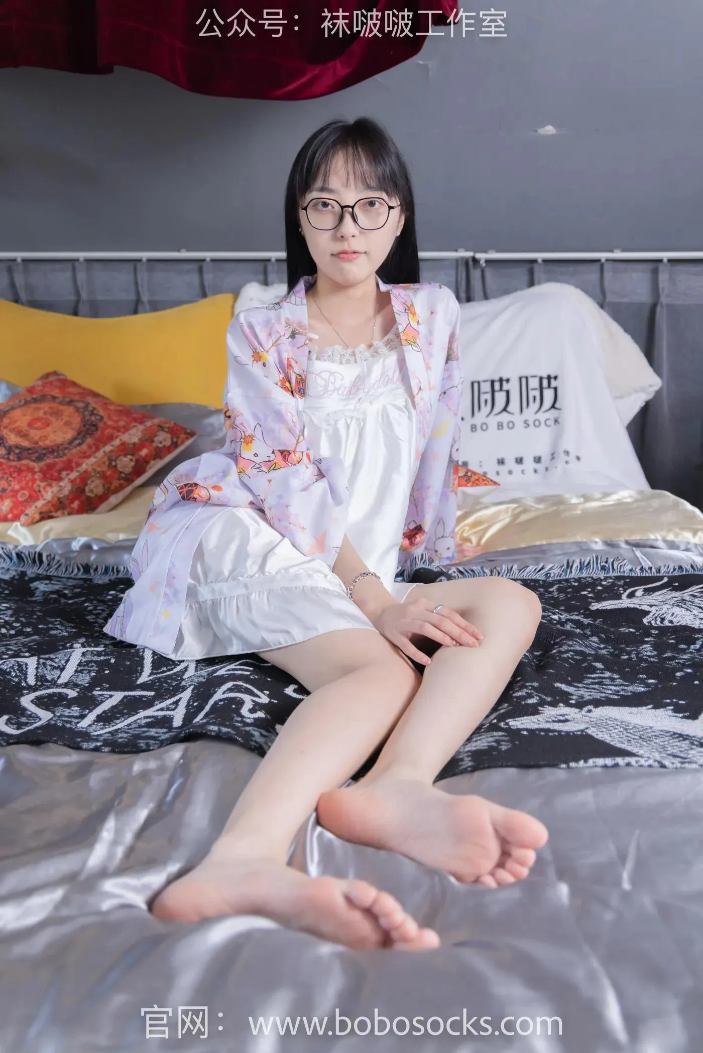 [BoBoSocks袜啵啵]NO.112 稚予-人字拖、肉丝 [140P]插图3